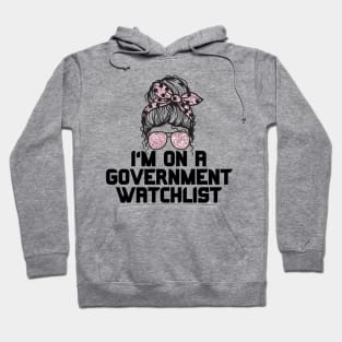 I'm on a government watchlist Hoodie